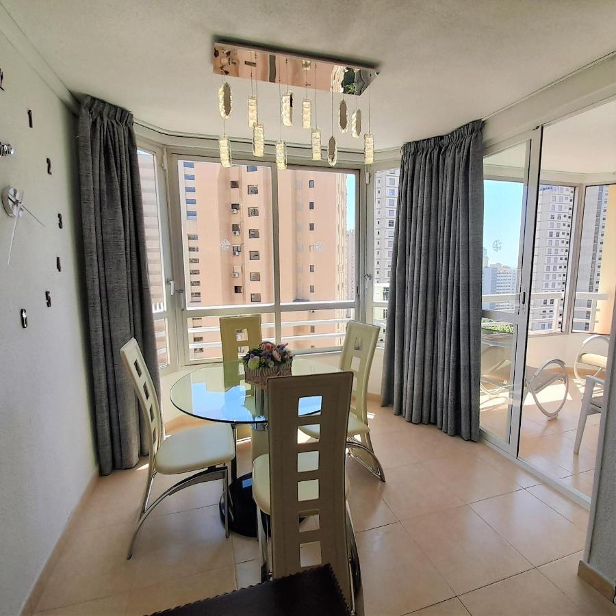 Apartment Glamour Alhambra Rincon De Loix Benidorm-Sea View-Free Parking, Wi-Fi, Pool, New Air Conditioning מראה חיצוני תמונה