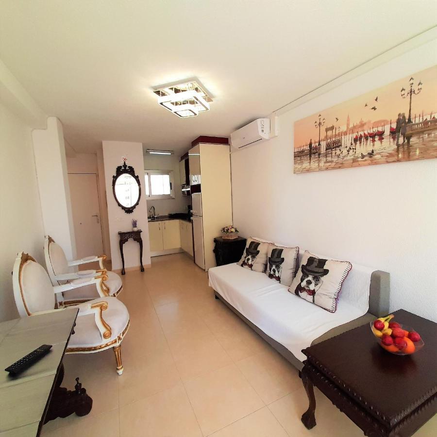 Apartment Glamour Alhambra Rincon De Loix Benidorm-Sea View-Free Parking, Wi-Fi, Pool, New Air Conditioning מראה חיצוני תמונה
